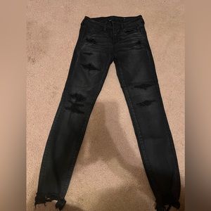 American Eagle Black Jeans Next Level Stretch